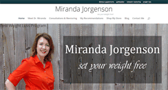 Desktop Screenshot of mirandajorgenson.com